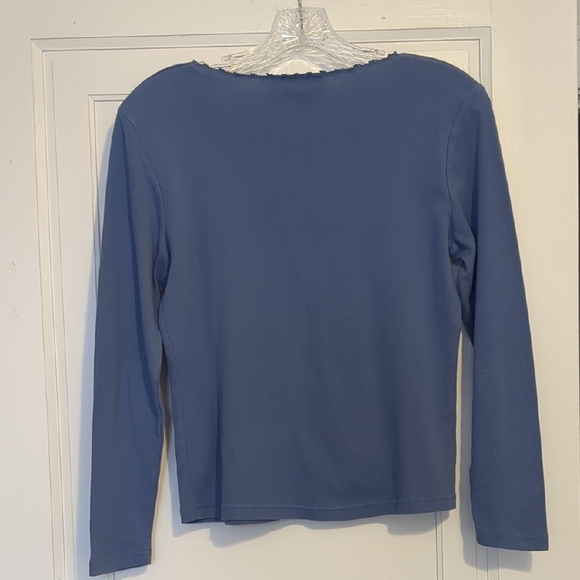 Sag Harbor Women's Blue Top - Picture 4 of 5